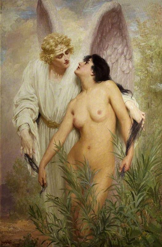 The Angel's Love by St. George Hare, 1908